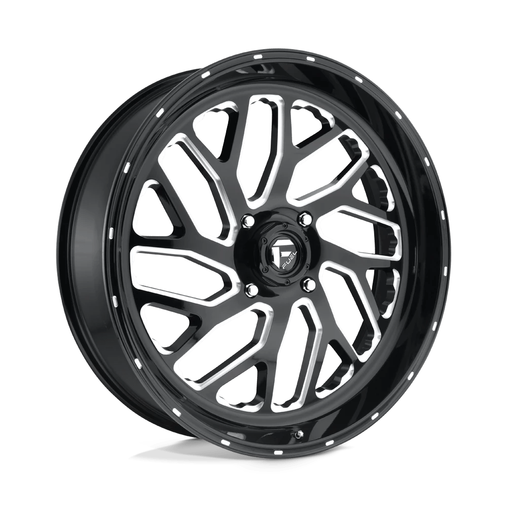 Fuel UTV D581 TRITON Wheel | Gloss Black Milled