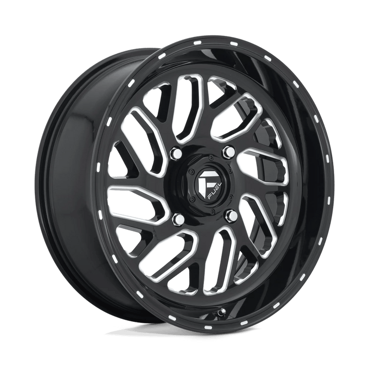 Fuel UTV D581 TRITON Wheel | Gloss Black Milled