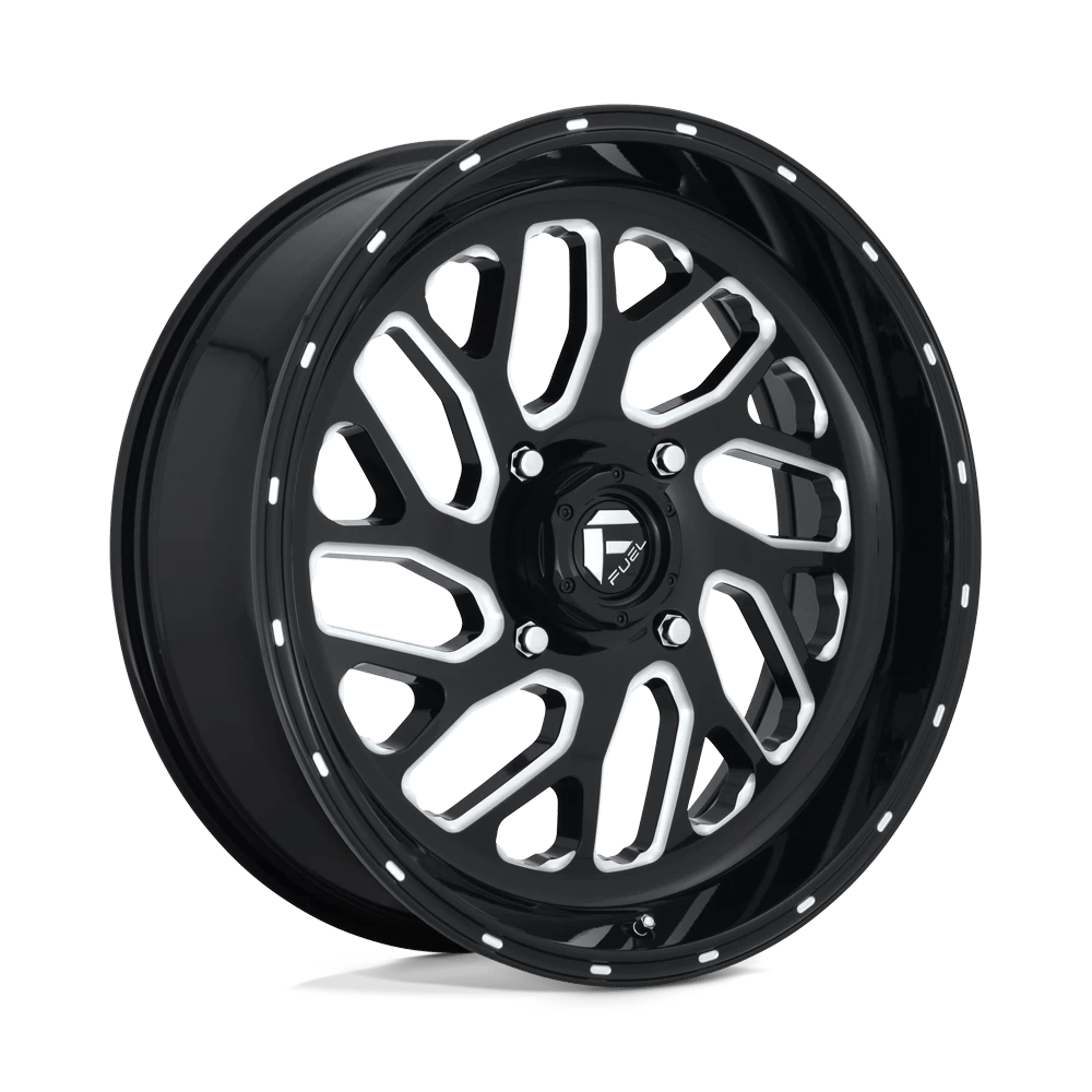 Fuel UTV D581 TRITON Wheel | Gloss Black Milled