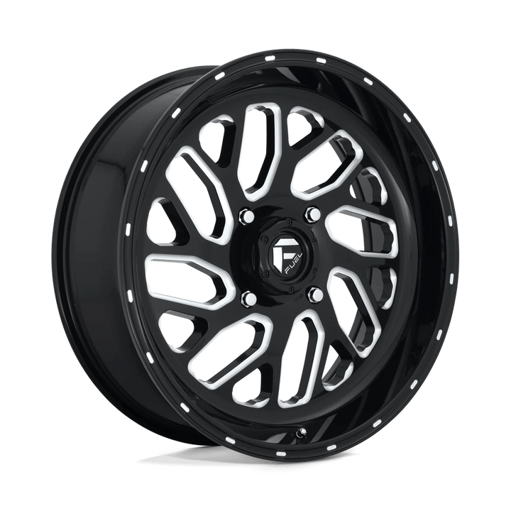 Fuel UTV D581 TRITON Wheel | Gloss Black Milled