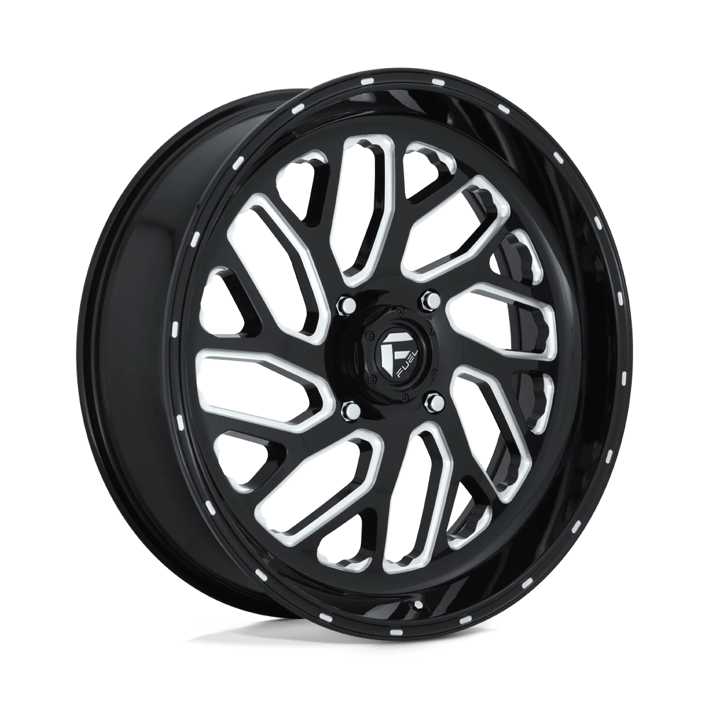 Fuel UTV D581 TRITON Wheel | Gloss Black Milled
