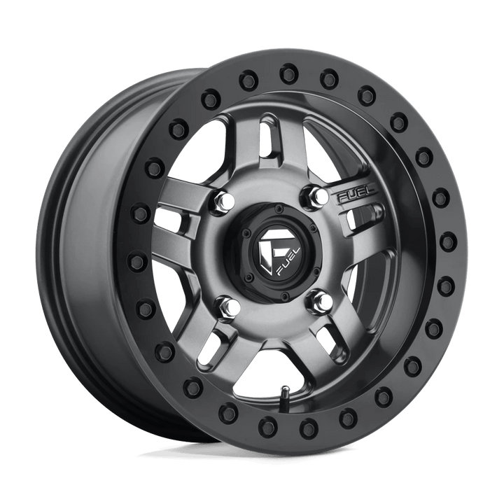 Fuel UTV D918 ANZA BEADLOCK Wheel | Matte Gun Metal