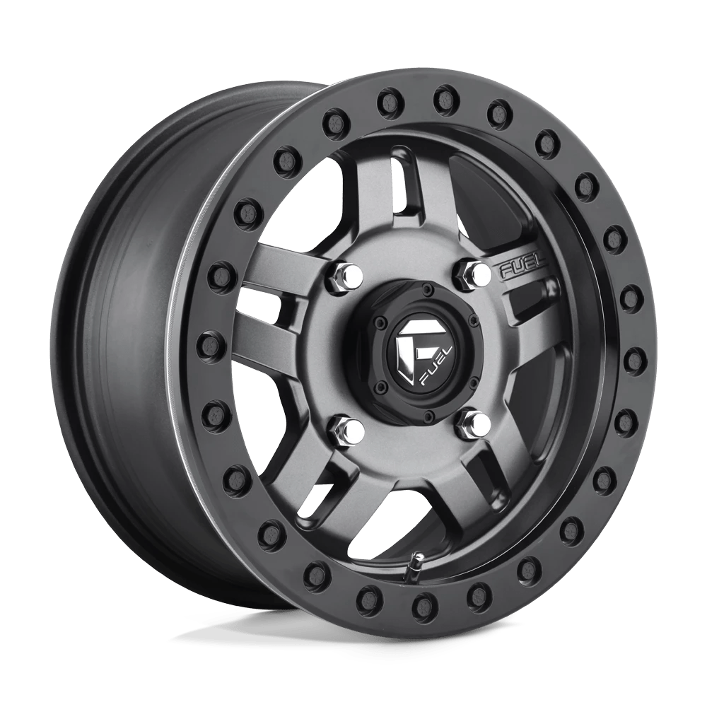 Fuel UTV D918 ANZA BEADLOCK Wheel | Matte Gun Metal