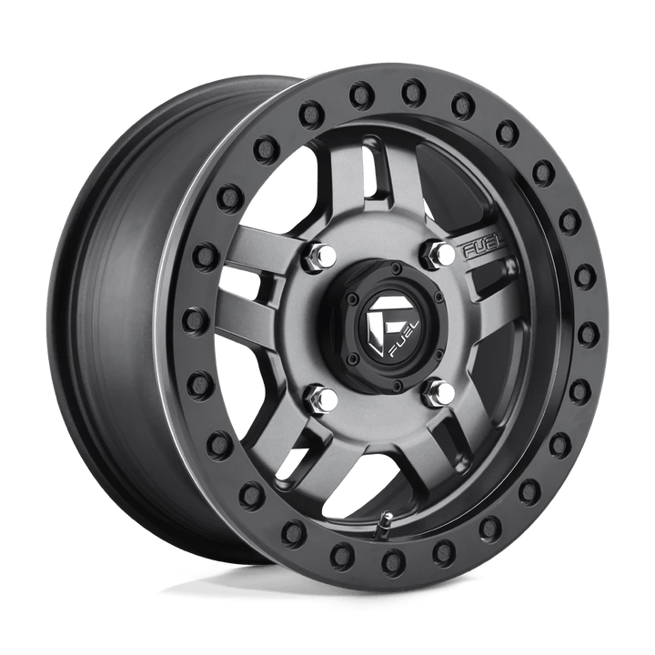 Fuel UTV D918 ANZA BEADLOCK Wheel | Matte Gun Metal