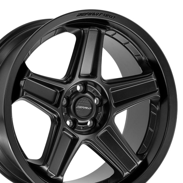 DEFIANT DF07 Wheel | Matte Black