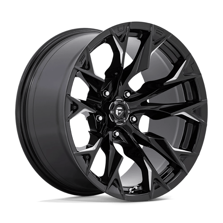 Fuel 1PC D803 FLAME Wheel | Gloss Black Milled