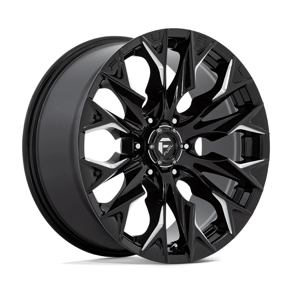 Fuel 1PC D803 FLAME Wheel | Gloss Black Milled