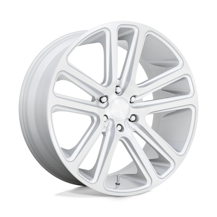 DUB 1PC S257 FLEX Wheel | Gloss Silver Brushed Face