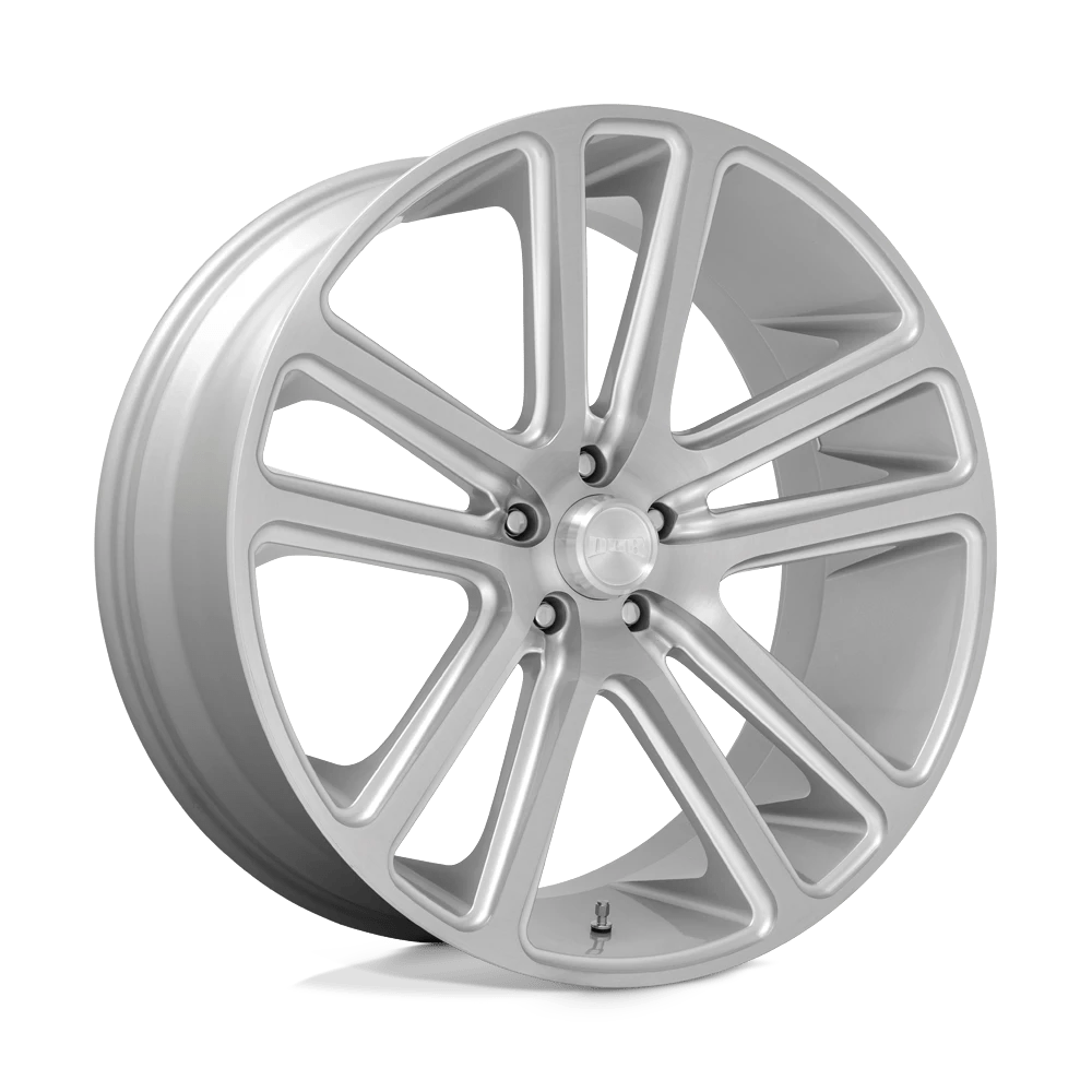 DUB 1PC S257 FLEX Wheel | Gloss Silver Brushed Face