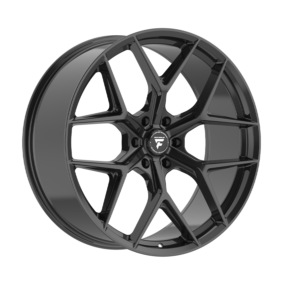Fittipaldi FS374B 24x10 Gloss Black Wheel