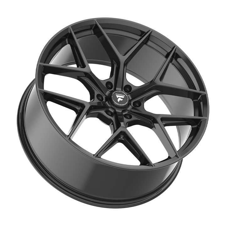 Fittipaldi FS374B 24x10 Gloss Black Wheel