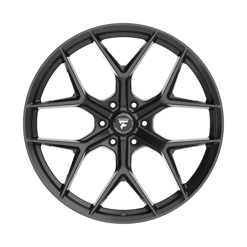 Fittipaldi FS374B 24x10 Gloss Black Wheel