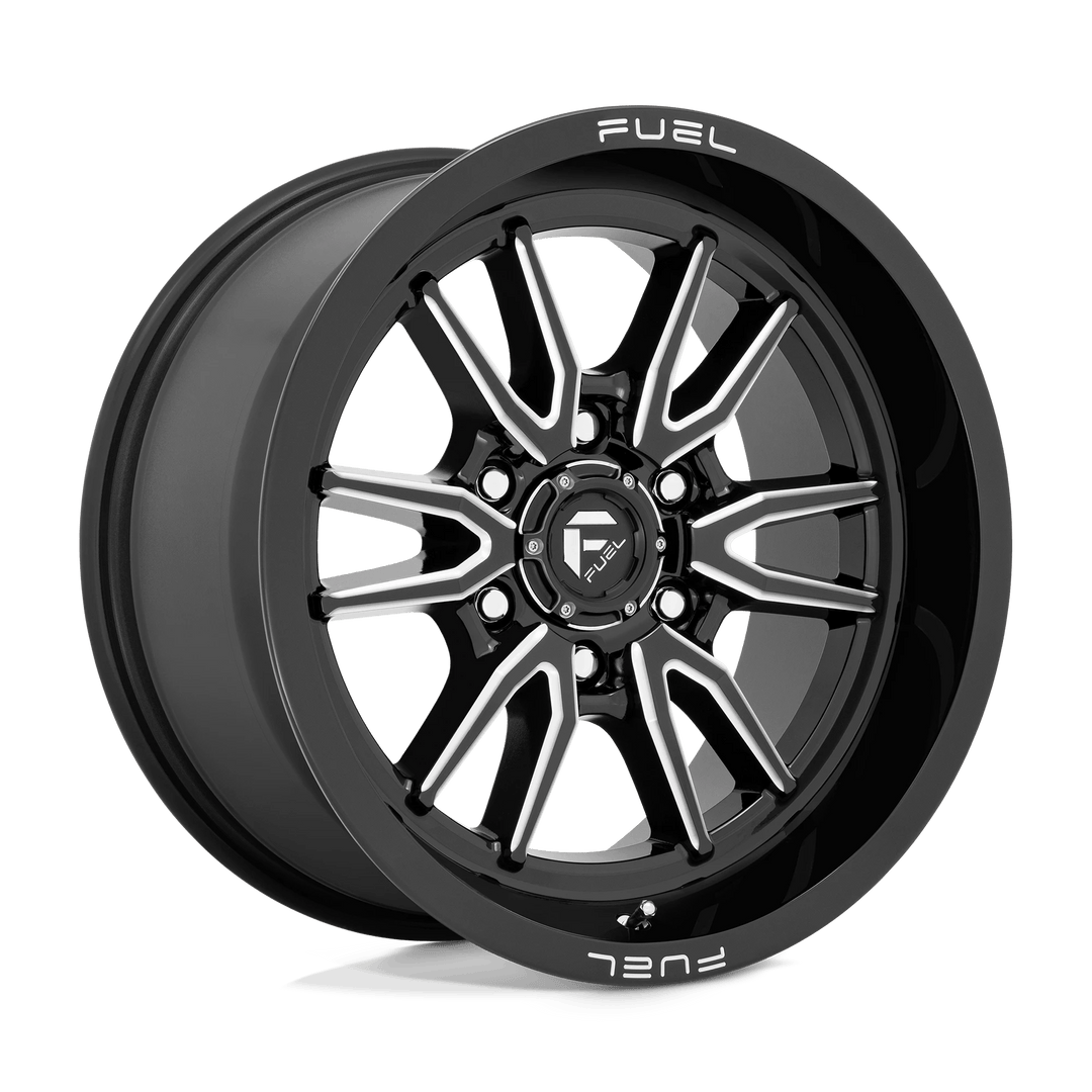 Fuel 1PC D761 CLASH Wheel | Gloss Black Milled