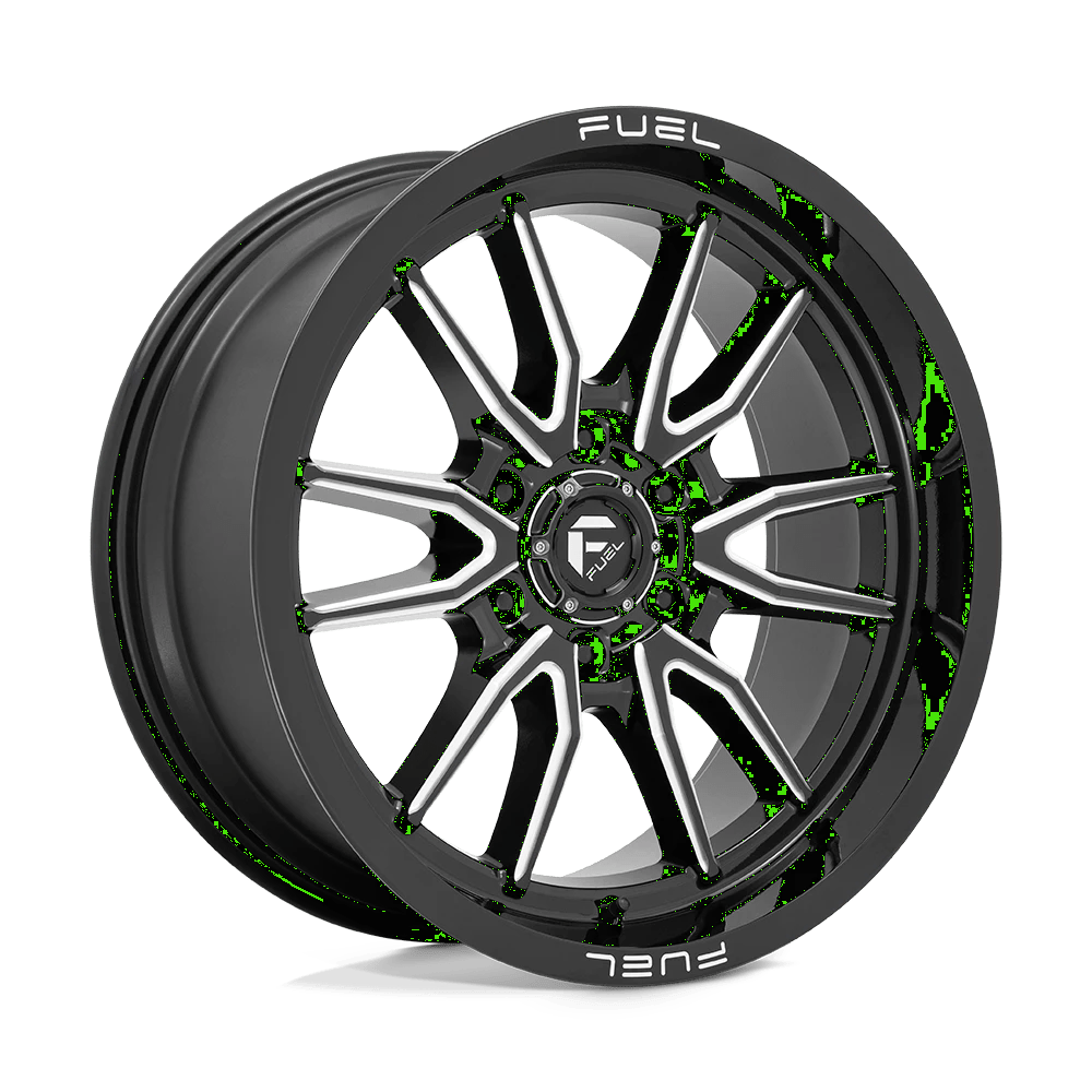 Fuel 1PC D761 CLASH Wheel | Gloss Black Milled