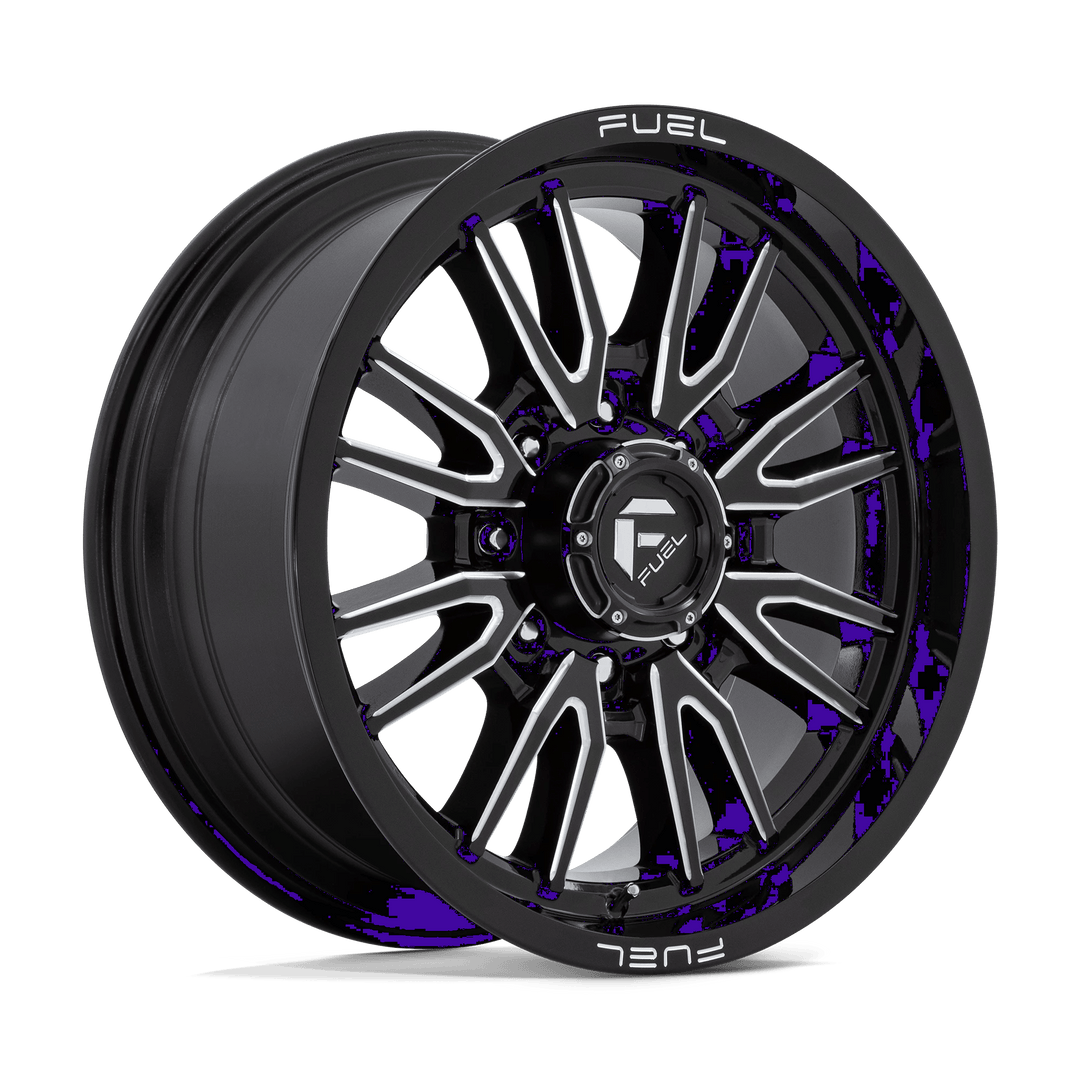 Fuel 1PC D761 CLASH Wheel | Gloss Black Milled