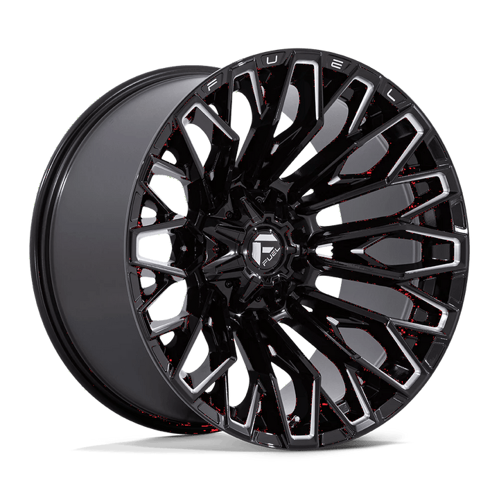 Fuel 1PC FC865 STRIKE Wheel | Gloss Black Milled