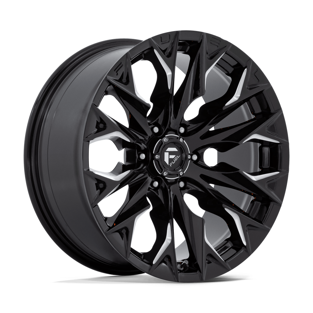 Fuel 1PC D803 FLAME Wheel | Gloss Black Milled