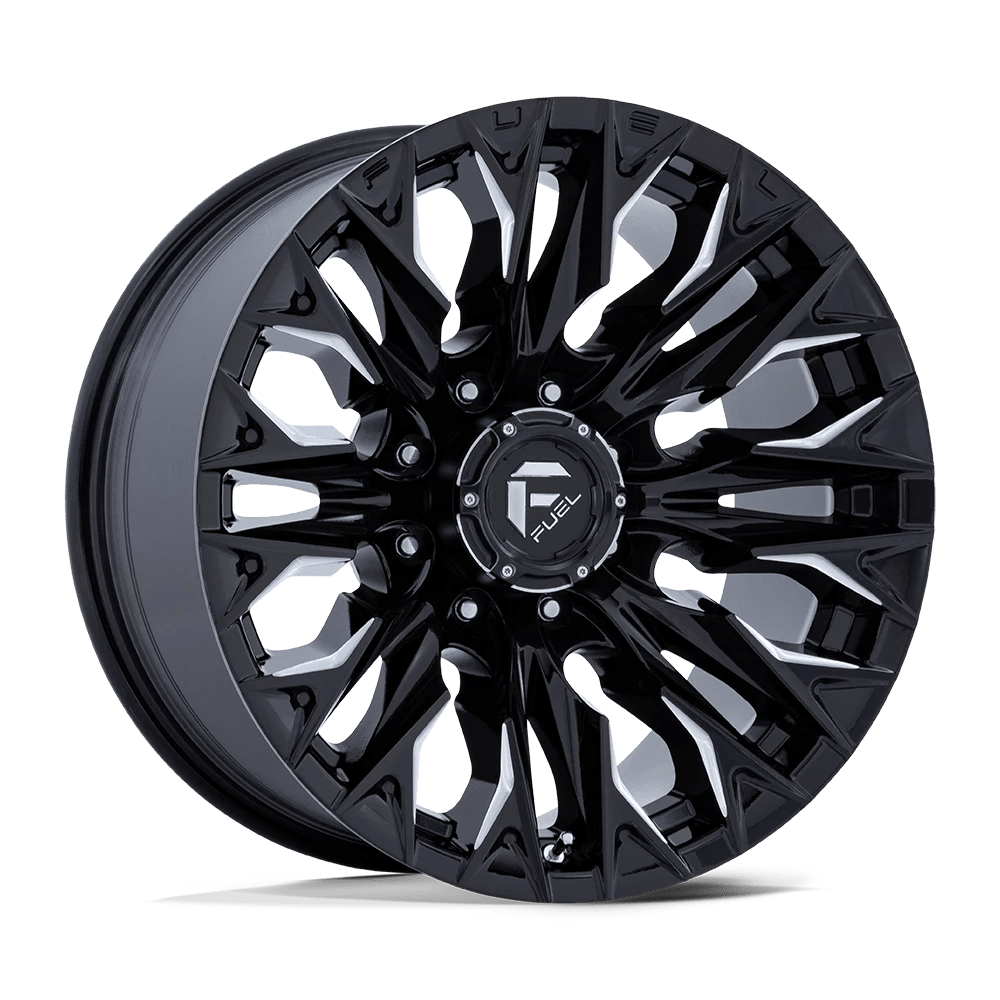 Fuel 1PC D803 FLAME Wheel | Gloss Black Milled