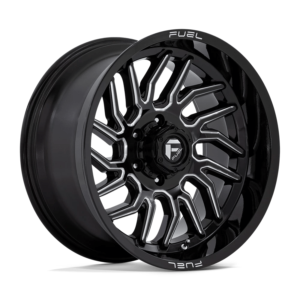 Fuel 1PC D807 HURRICANE Wheel | Gloss Black Milled