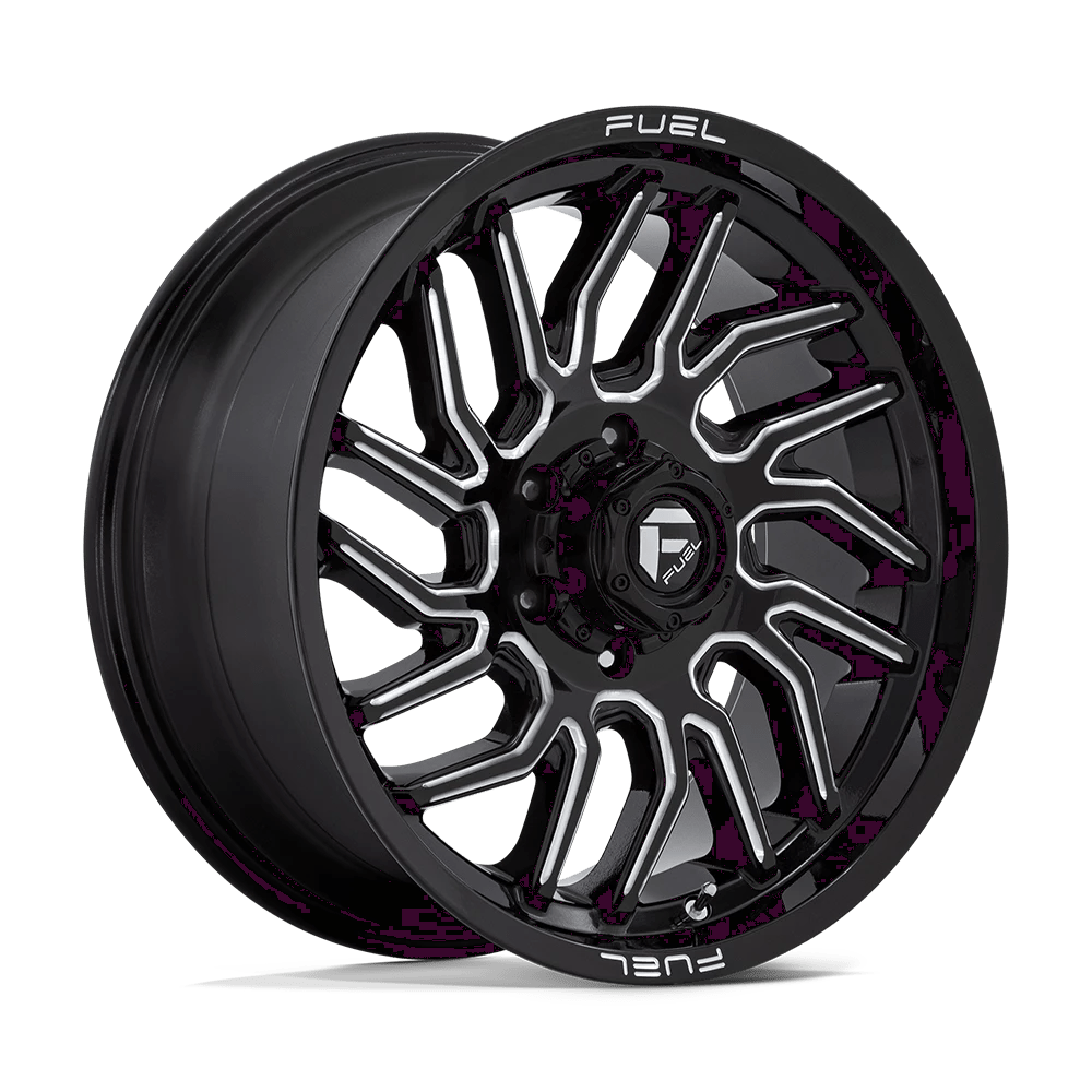 Fuel 1PC D807 HURRICANE Wheel | Gloss Black Milled