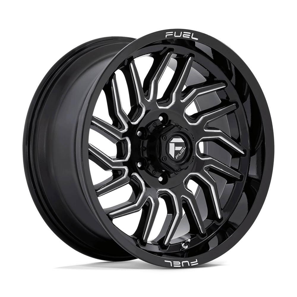 Fuel 1PC D807 HURRICANE Wheel | Gloss Black Milled