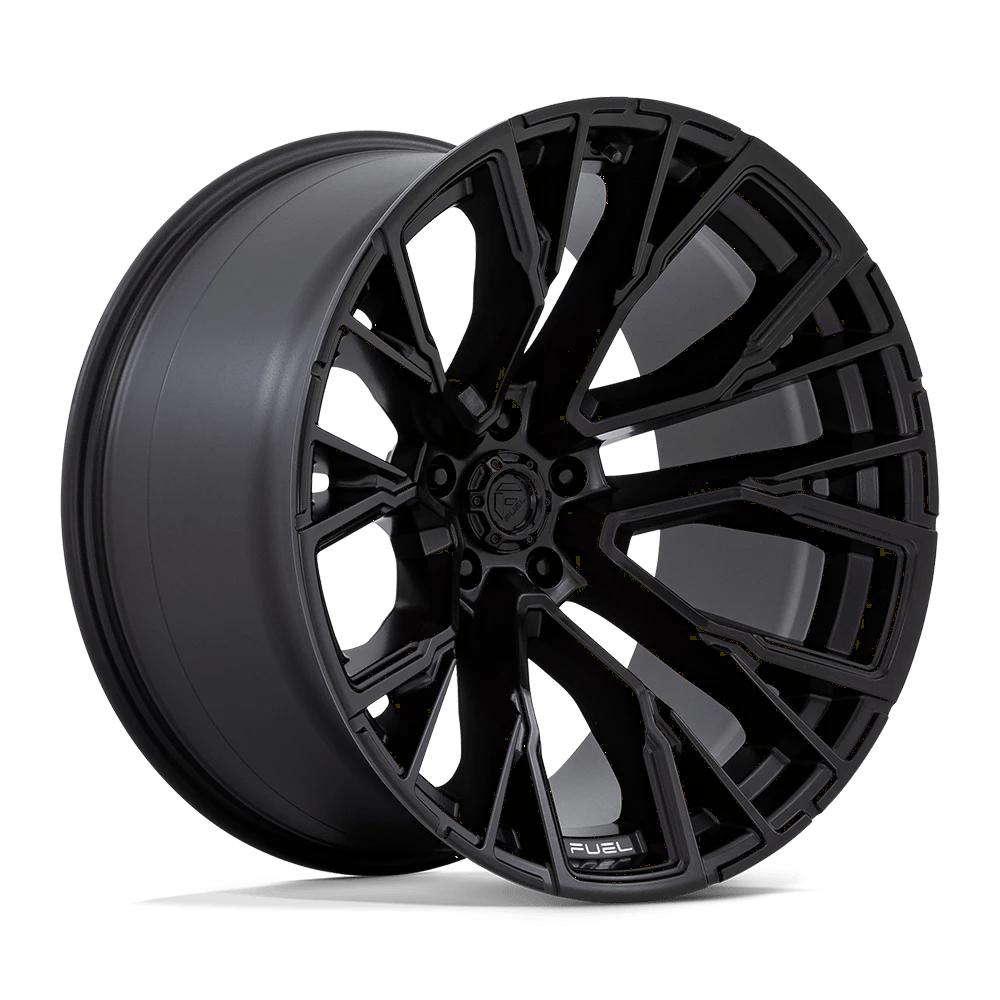 Fuel 1PC D847 REBAR Wheel | Blackout