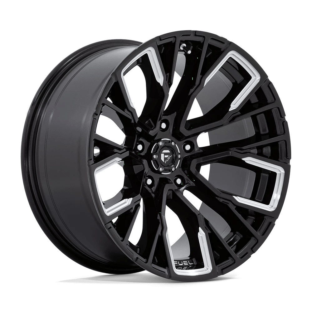 Fuel 1PC D849 REBAR Wheel | Gloss Black Milled