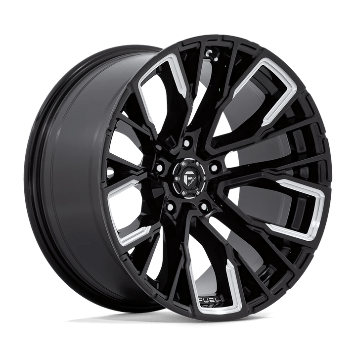 Fuel 1PC D849 REBAR Wheel | Gloss Black Milled