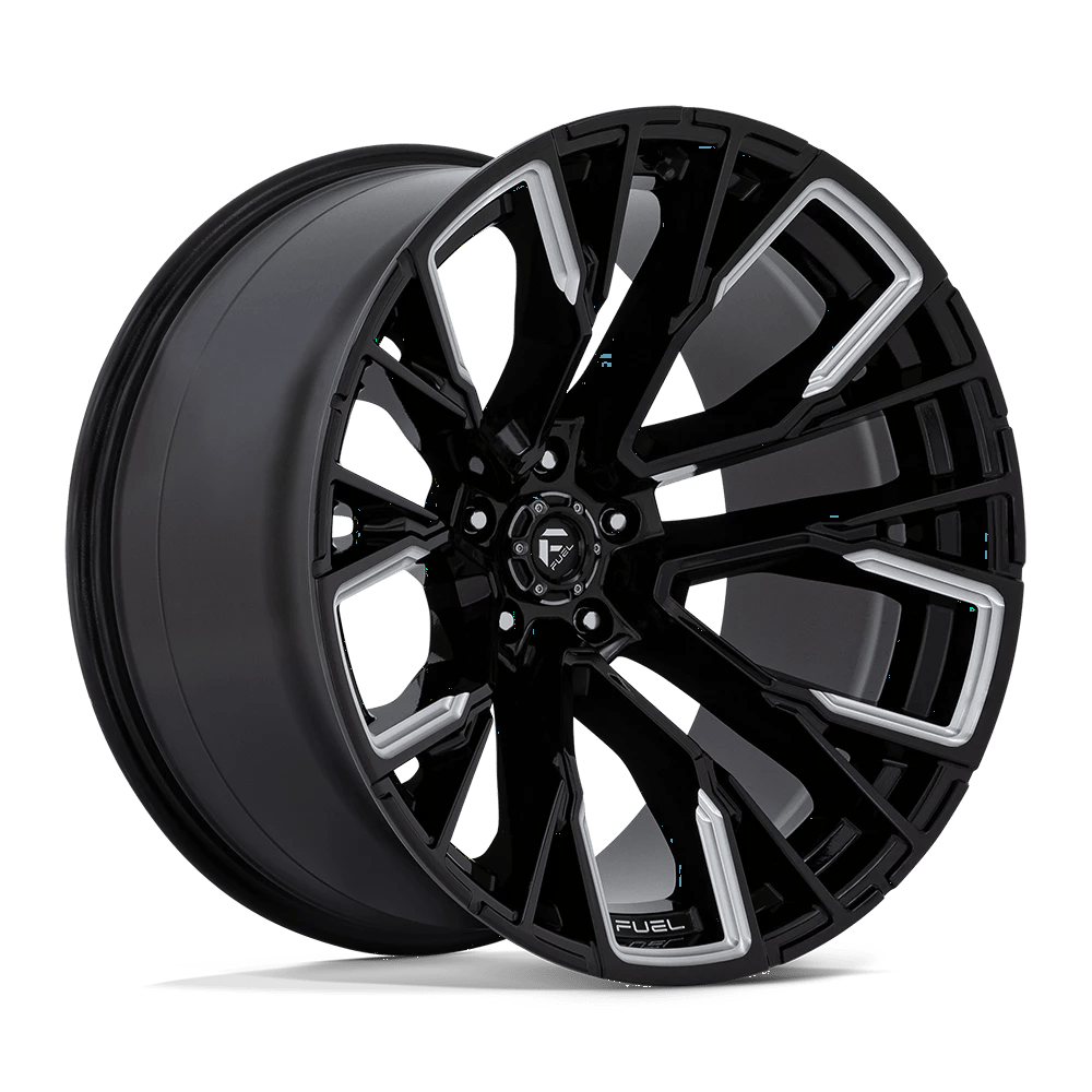 Fuel 1PC D849 REBAR Wheel | Gloss Black Milled