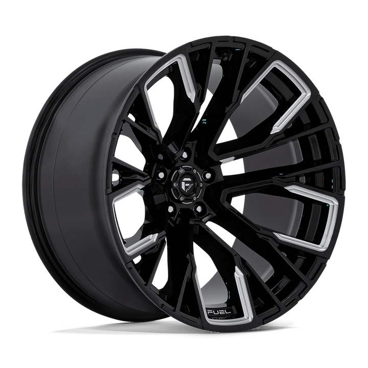 Fuel 1PC D849 REBAR Wheel | Gloss Black Milled