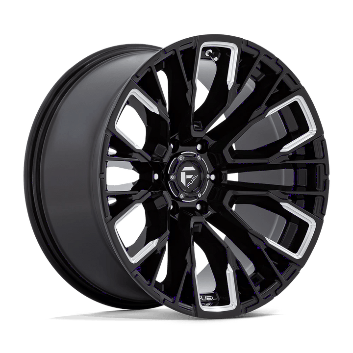 Fuel 1PC D849 REBAR Wheel | Gloss Black Milled
