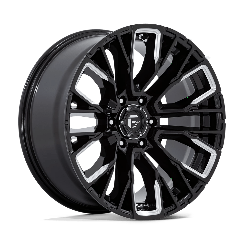 Fuel 1PC D849 REBAR Wheel | Gloss Black Milled