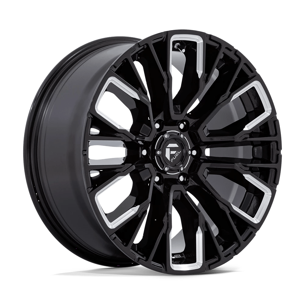 Fuel 1PC D849 REBAR Wheel | Gloss Black Milled