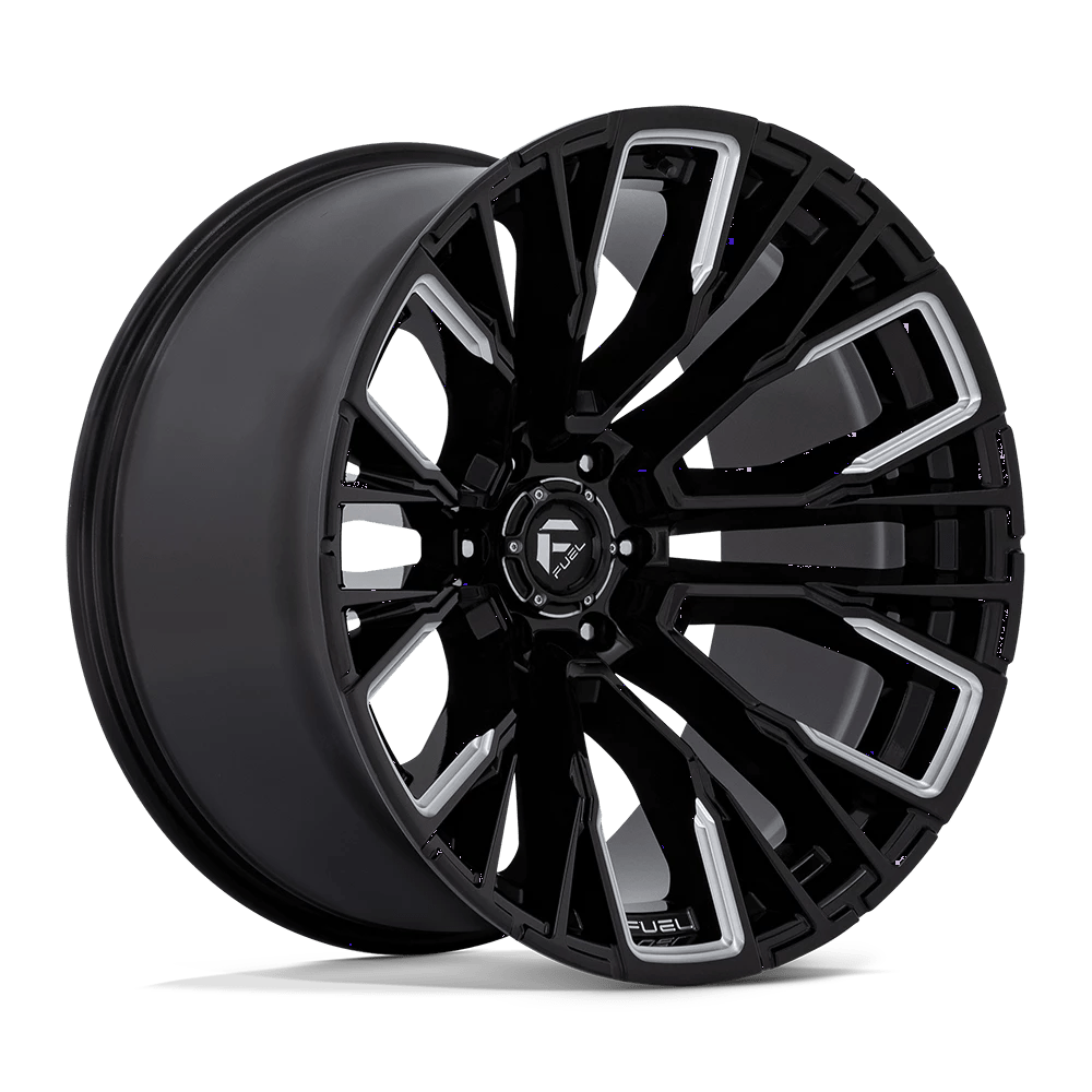 Fuel 1PC D849 REBAR Wheel | Gloss Black Milled