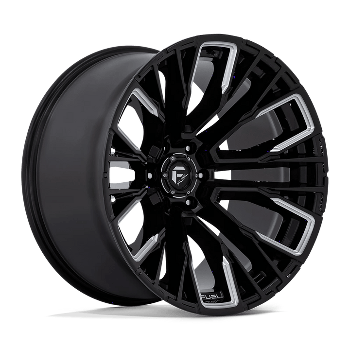 Fuel 1PC D849 REBAR Wheel | Gloss Black Milled
