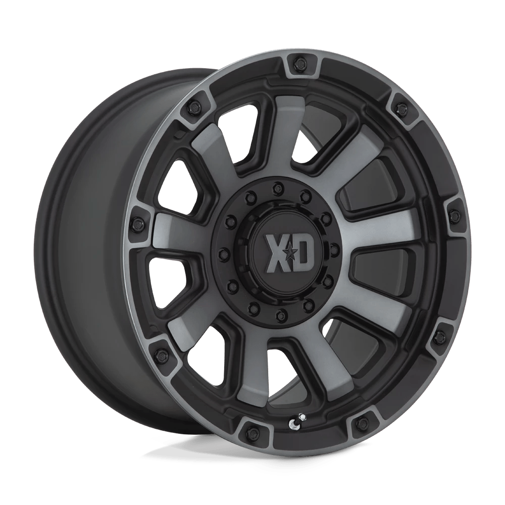 XD XD852 GAUNTLET Wheel | Satin Black W/ Gray Tint