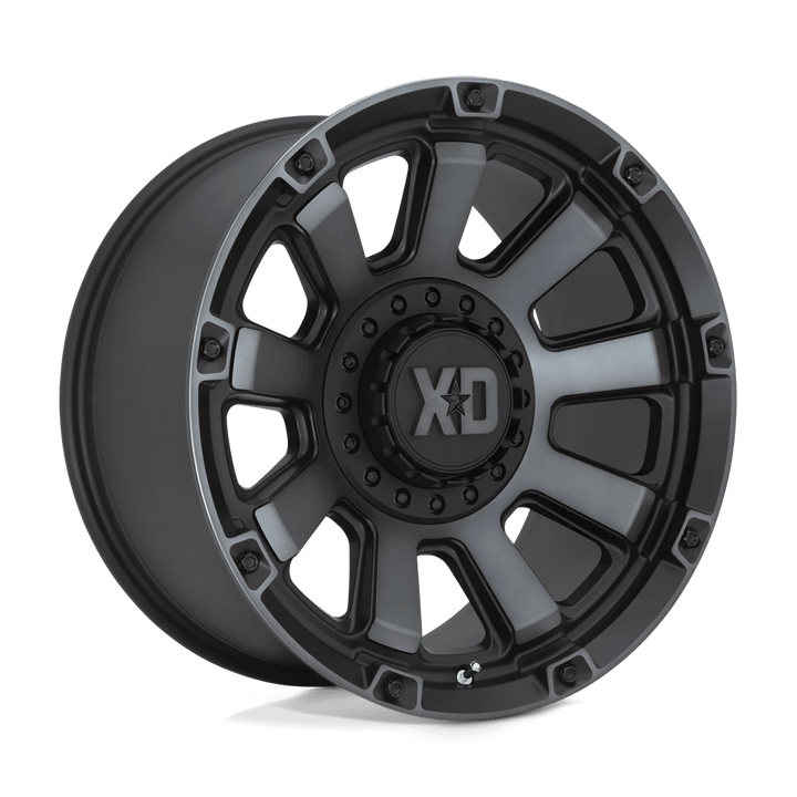 XD XD852 GAUNTLET Wheel | Satin Black W/ Gray Tint