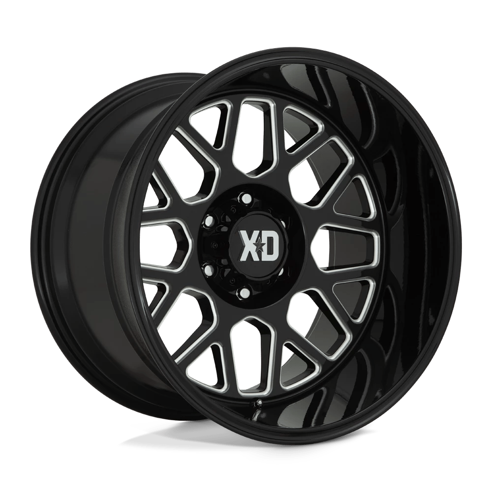 XD XD849 GRENADE II Wheel | Gloss Black Milled