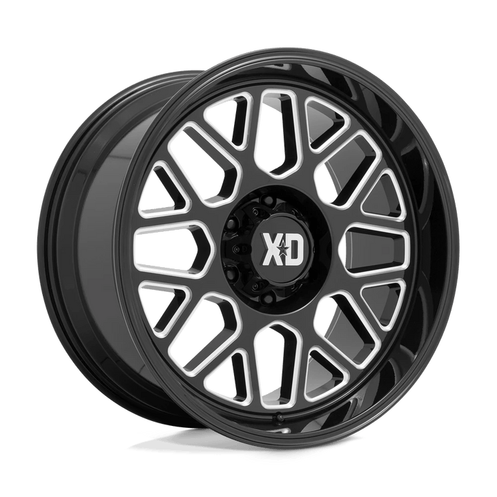 XD XD849 GRENADE II Wheel | Gloss Black Milled