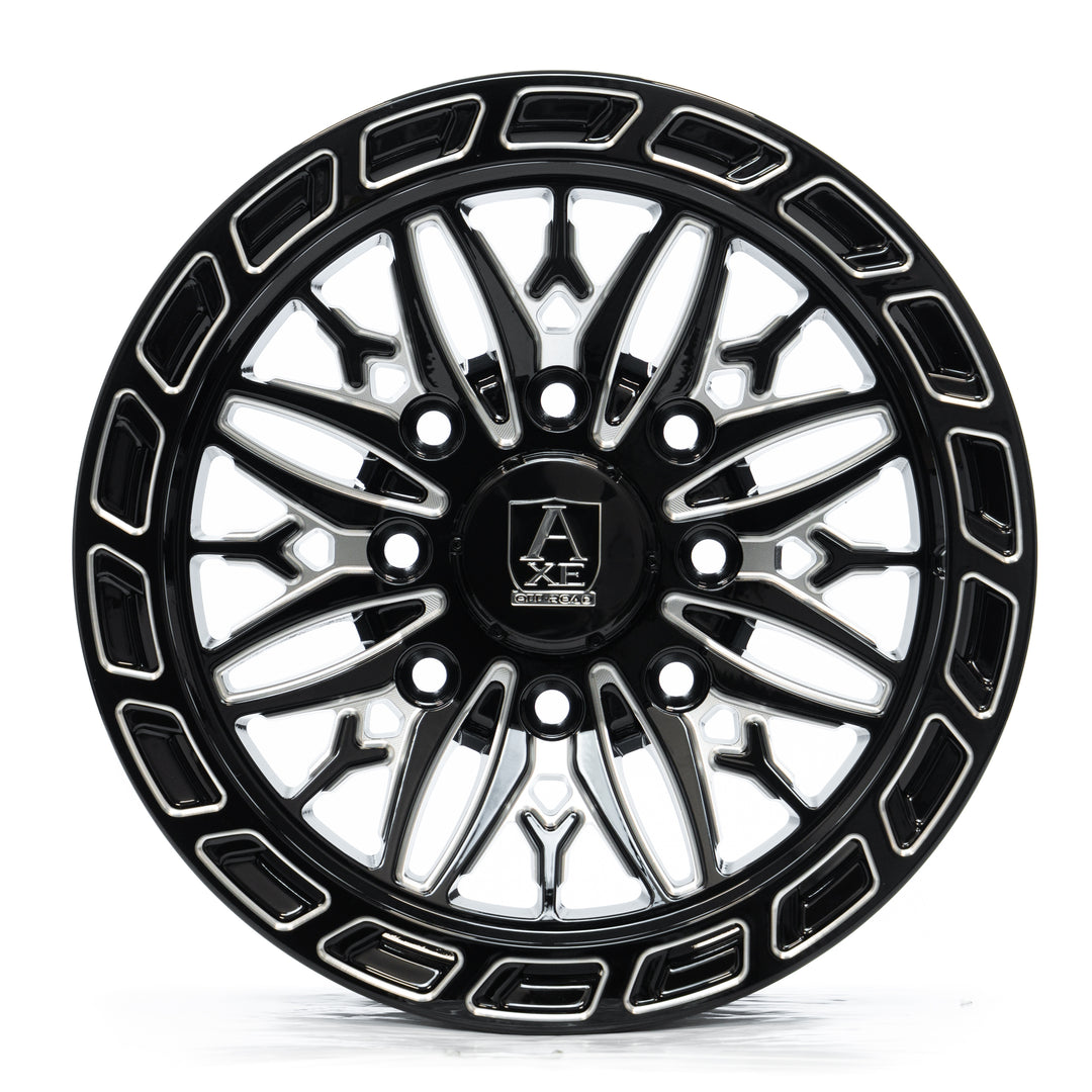 AXE HYPNOS UTV Wheel | Gloss Black Milled