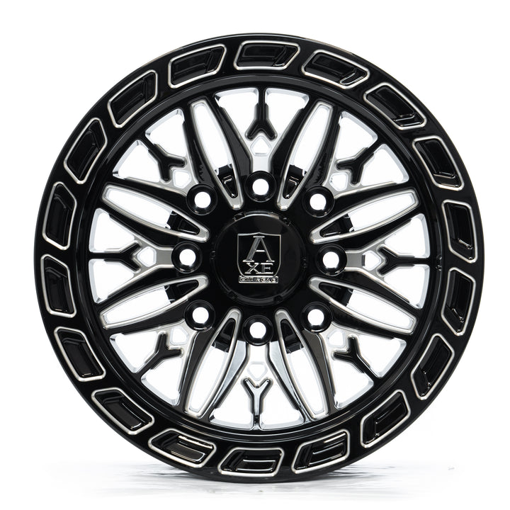 AXE HYPNOS UTV Wheel | Gloss Black Milled