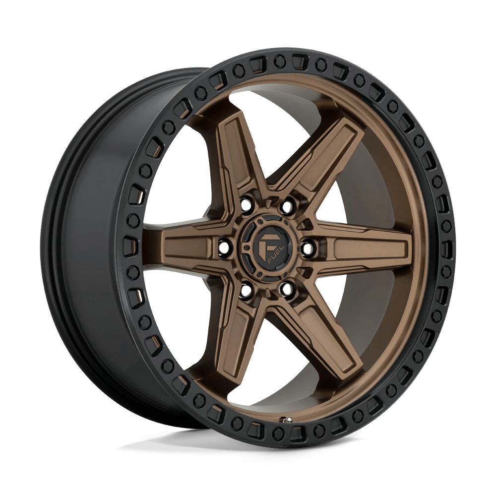 Fuel 1PC D699 KICKER Wheel | Matte Bronze Black Bead Ring