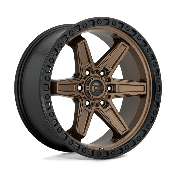 Fuel 1PC D699 KICKER Wheel | Matte Bronze Black Bead Ring