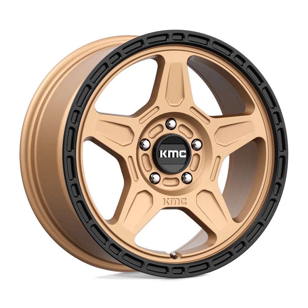 KMC KM721 ALPINE Wheel | Matte Bronze W/ Black Lip