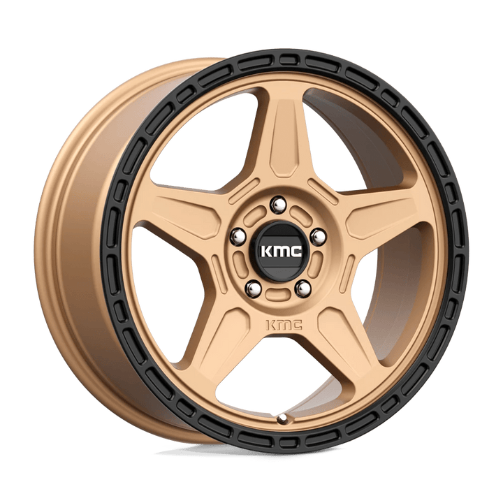 KMC KM721 ALPINE Wheel | Matte Bronze W/ Black Lip