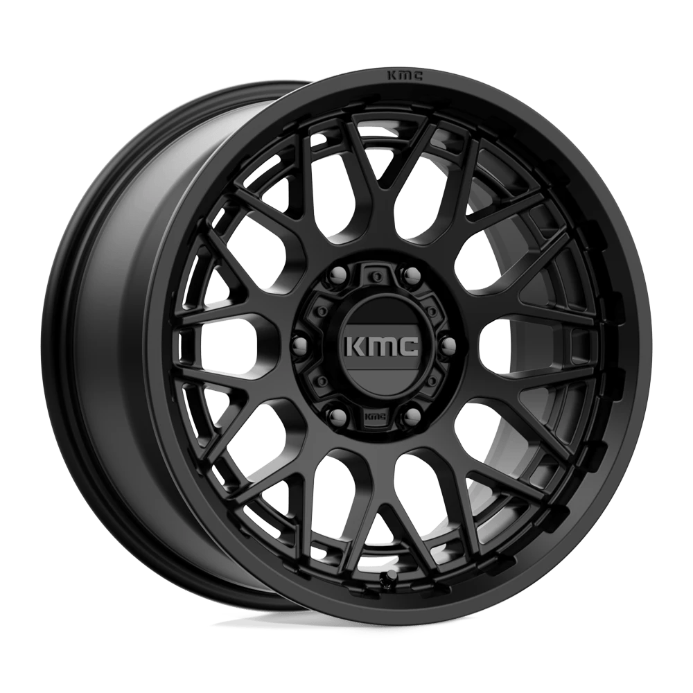 KMC KM722 TECHNIC Wheel | Satin Black