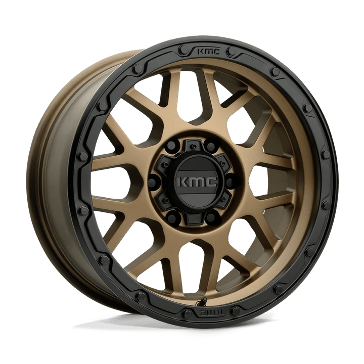 KMC KM535 GRENADE OFF-ROAD Wheel | Matte Bronze W/ Matte Black Lip