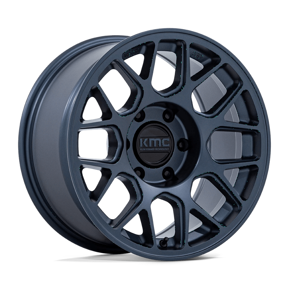 KMC KM730 HATCHET Wheel | Metallic Blue