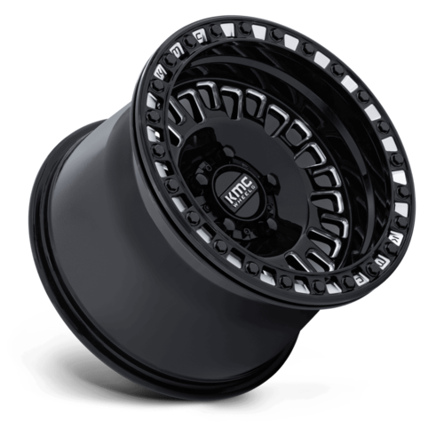 KMC Powersports AZTEC UTV Beadlock Wheel 15x7 Inches with 5x114.3 Bolt Pattern and +38 Offset