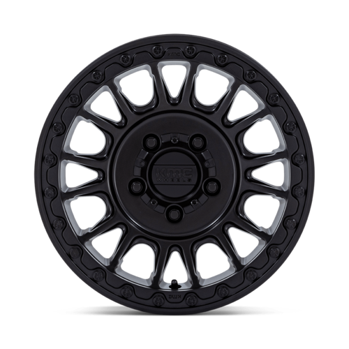 KMC Powersports KS239 Impact UTV Beadlock Wheel – 15x7 Inches, 4x156 Bolt Pattern, +10 Offset, Black